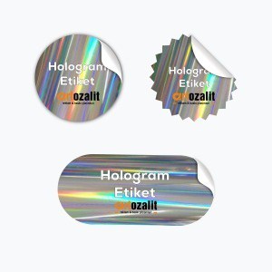 Hologramlı Etiket