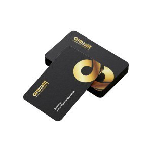 Altın Yaldızlı Kartvizit