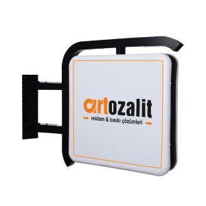 Kare Plus Ayaklı Fener Tabela